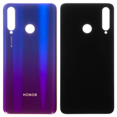 Задняя крышка Huawei Honor 20 Lite (Global), синяя, фиолетовая, Original (PRC) | корпус, панель аккумулятора, АКБ, батареи