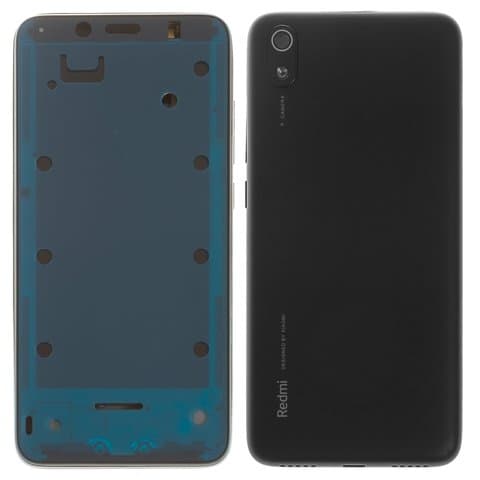 Корпус Xiaomi Redmi 7A, MZB7995IN, M1903C3EG, M1903C3EH, M1903C3EI, чорний, Matte Black, Original (PRC), (панель, панели)