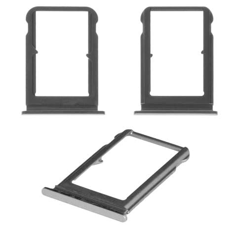 Тримач (лоток) SIM-карты Xiaomi Mi 9 SE, M1903F2G, чорний, Original (PRC) | держатель СИМ-карты