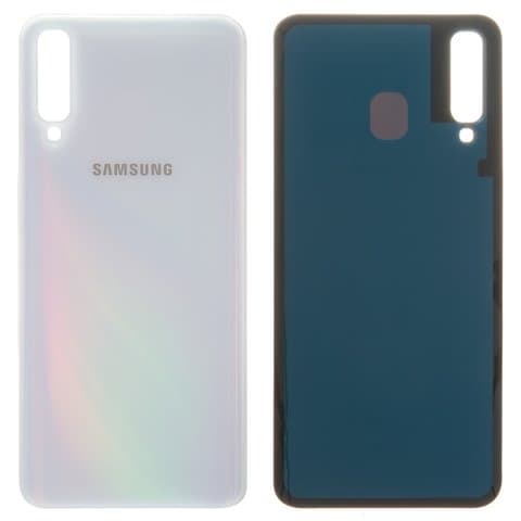 Задняя крышка Samsung SM-A505 Galaxy A50, белая, Original (PRC) | корпус, панель аккумулятора, АКБ, батареи