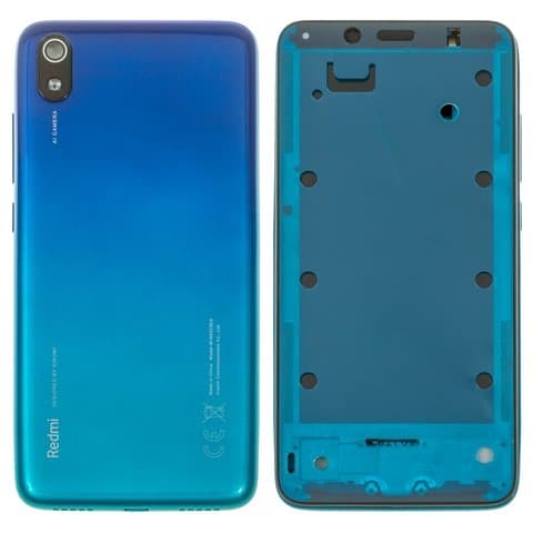 Корпус Xiaomi Redmi 7A, MZB7995IN, M1903C3EG, M1903C3EH, M1903C3EI, голубой, Gem Blue, Original (PRC), (панель, панели)