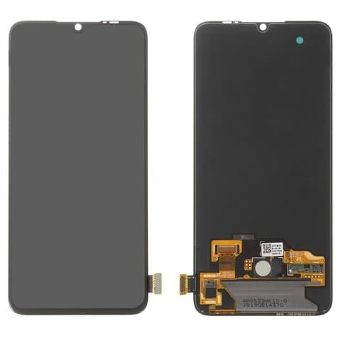 Дисплей Xiaomi Mi 9 Lite, Mi CC9, M1904F3BG, черный | с тачскрином | Original (PRC), AMOLED | дисплейный модуль, экран, монитор