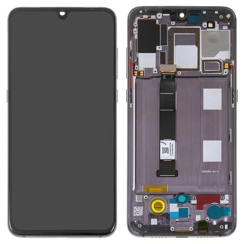Дисплей Xiaomi Mi 9, M1902F1G, черный | с тачскрином | с передней панелью | Original (PRC) | дисплейный модуль, экран