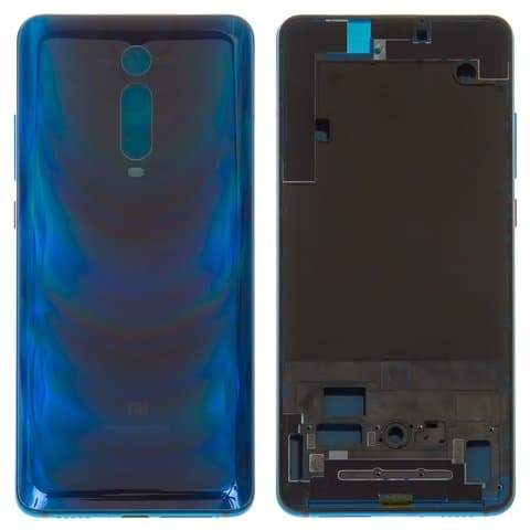 Корпус Xiaomi Mi 9T, M1903F10G, синій, Original (PRC), (панель, панели)