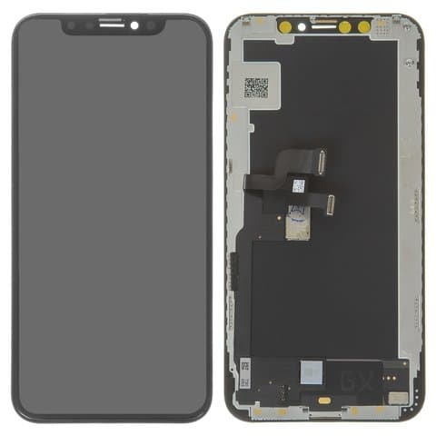 Дисплей Apple iPhone XS, черный | с тачскрином | High Copy, OLED | дисплейный модуль, экран, монитор