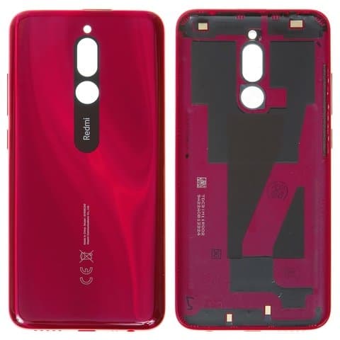 Задняя крышка Xiaomi Redmi 8, M1908C3IC, MZB8255IN, M1908C3IG, M1908C3IH, красная, Original (PRC) | корпус, панель аккумулятора, АКБ, батареи
