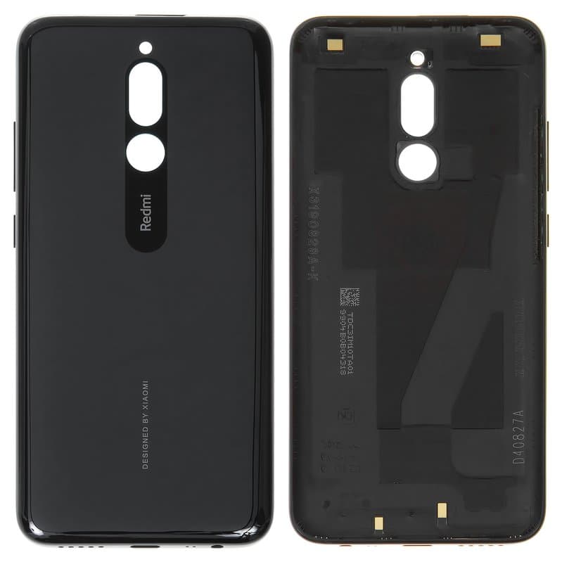 Задняя крышка Xiaomi Redmi 8, M1908C3IC, MZB8255IN, M1908C3IG, M1908C3IH, черная, Original (PRC), с антенной | корпус, панель аккумулятора, АКБ, батареи