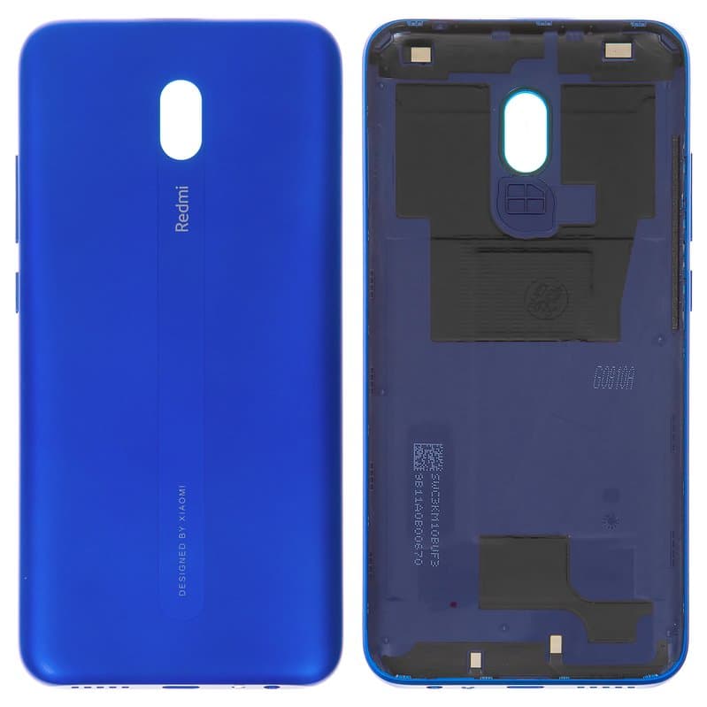 Задняя крышка Xiaomi Redmi 8A, MZB8458IN, M1908C3KG, M1908C3KH, синяя, Ocean Blue, Original (PRC) | корпус, панель аккумулятора, АКБ, батареи
