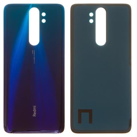 Задняя крышка Xiaomi Redmi Note 8 Pro, M1906G7I, M1906G7G, синяя, фиолетовая, Original (PRC) | корпус, панель аккумулятора, АКБ, батареи