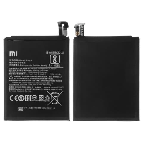 Аккумулятор Xiaomi Redmi Note 6 Pro, M1806E7TG, M1806E7TH, M1806E7TI, BN48, Original (PRC) | 3-12 мес. гарантии | АКБ, батарея