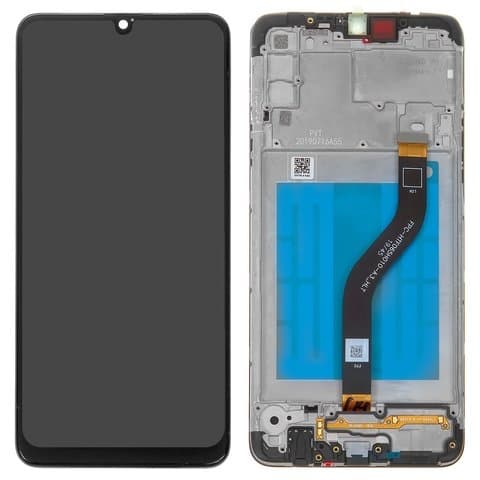 Дисплей Samsung SM-A207 Galaxy A20s, черный | с тачскрином | с передней панелью | Original (PRC) | дисплейный модуль, экран