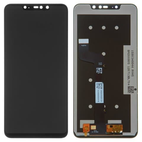 Дисплей Xiaomi Redmi Note 6 Pro, M1806E7TG, M1806E7TH, M1806E7TI, чорний | з тачскріном | High Copy | дисплейный модуль, экран