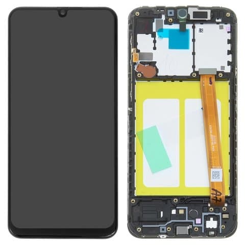 Дисплей Samsung SM-A202 Galaxy A20e, чорний | з тачскріном | в передній панелі | Original (PRC) | дисплейный модуль, экран