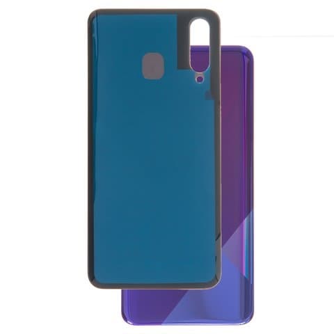 Задняя крышка Samsung SM-A307 Galaxy A30s, фиолетовая, Prism Crush Violet, Original (PRC) | корпус, панель аккумулятора, АКБ, батареи