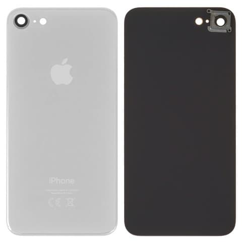 Задняя крышка Apple iPhone 8, белая, со стеклом камеры, Original (PRC) | корпус, панель аккумулятора, АКБ, батареи