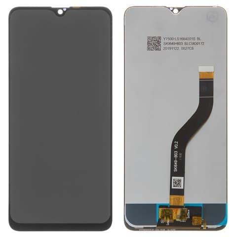Дисплей Samsung SM-A207 Galaxy A20s, чорний | з тачскріном | Original (реновація) | дисплейный модуль, экран