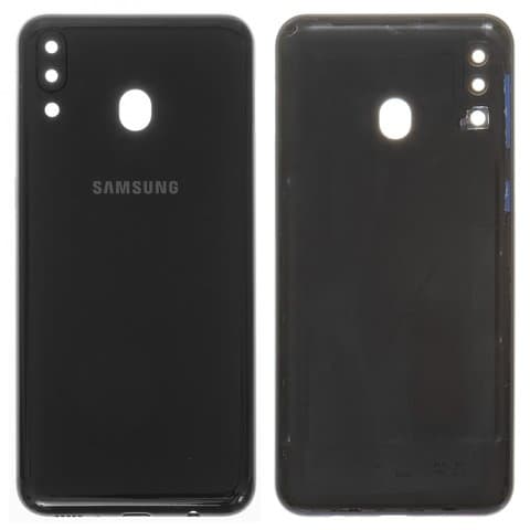 Задняя крышка Samsung SM-M205 Galaxy M20, черная, Original (PRC) | корпус, панель аккумулятора, АКБ, батареи