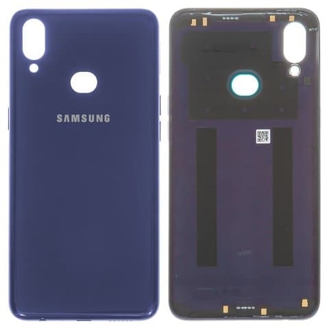Задняя крышка Samsung SM-A107 Galaxy A10s, синяя, Original (PRC) | корпус, панель аккумулятора, АКБ, батареи