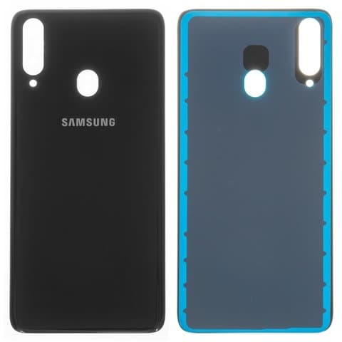 Задняя крышка Samsung SM-A207 Galaxy A20s, черная, Original (PRC) | корпус, панель аккумулятора, АКБ, батареи
