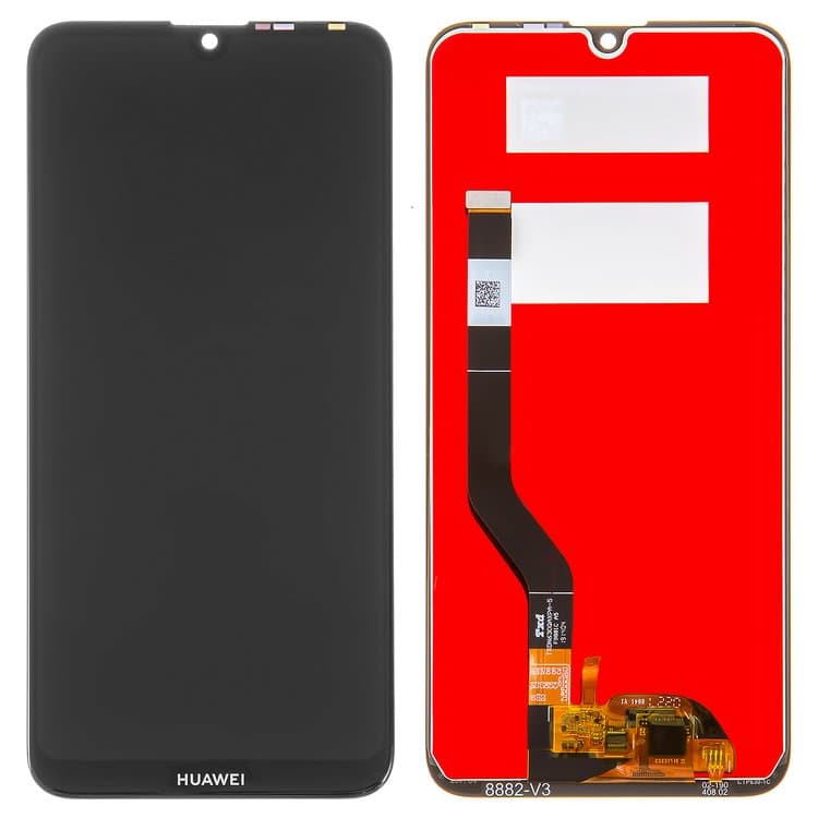 Дисплей Huawei Y7 (2019), DUB-LX1, черный | с тачскрином | High Copy | дисплейный модуль, экран, монитор
