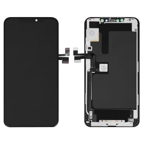 Дисплей Apple iPhone 11 Pro Max, чорний | з тачскріном | Original (PRC) | дисплейный модуль, экран