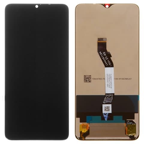 Дисплей Xiaomi Redmi Note 8 Pro, M1906G7I, M1906G7G, черный | с тачскрином | Original (PRC) | дисплейный модуль, экран, монитор