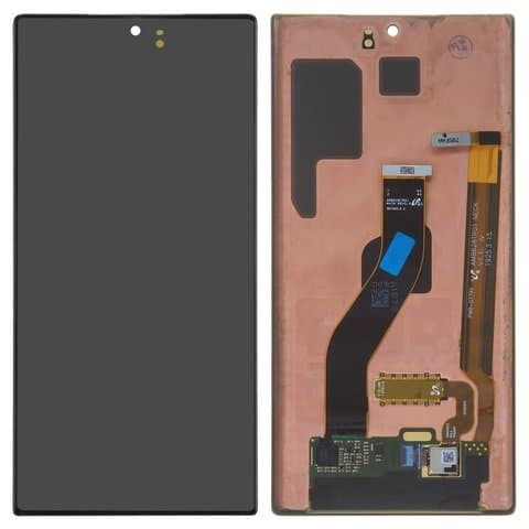 Дисплей Samsung SM-N970 Galaxy Note 10, чорний | з тачскріном | Original (реновація) | дисплейный модуль, экран