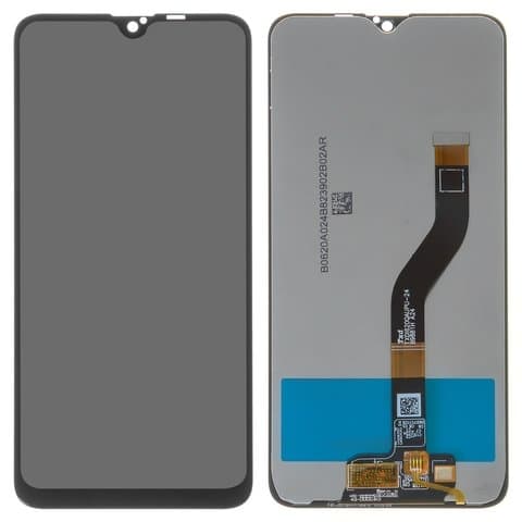 Дисплей Samsung SM-A107 Galaxy A10s, черный | с тачскрином | Original (реновация) | дисплейный модуль, экран, монитор