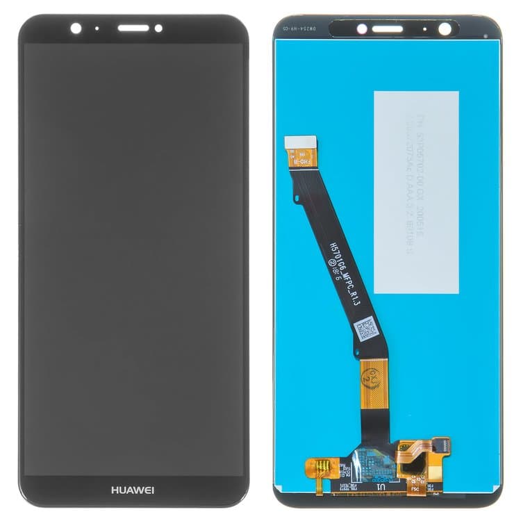 Дисплей Huawei Enjoy 7s, P Smart, FIG-L31, FIG-LX1, черный | с тачскрином | High Copy | дисплейный модуль, экран, монитор