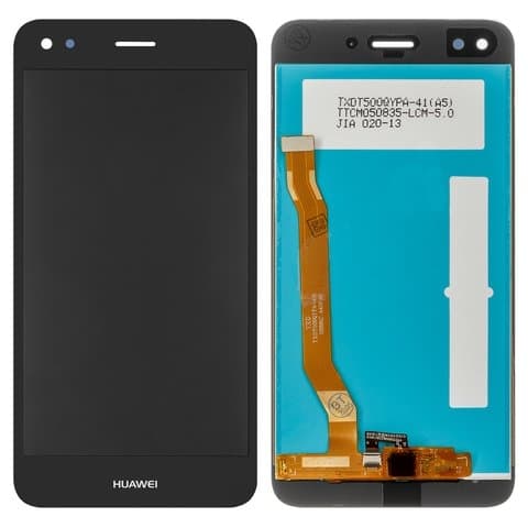 Дисплей Huawei Nova Lite (2017), P9 Lite mini, Y6 Pro (2017), SLA-L02, SLA-L03, SLA-L22, чорний | з тачскріном | High Copy | дисплейный модуль, экран