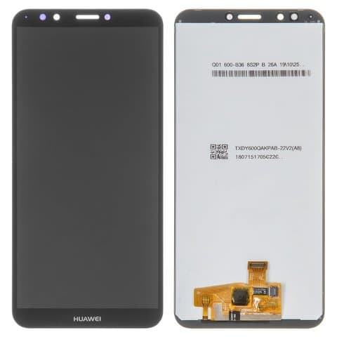 Дисплей Huawei Honor 7C Pro, Nova 2 Lite, Y7 (2018), Y7 Prime (2018), Y7 Pro (2018), LND-L29, чорний | з тачскріном | High Copy | дисплейный модуль, экран