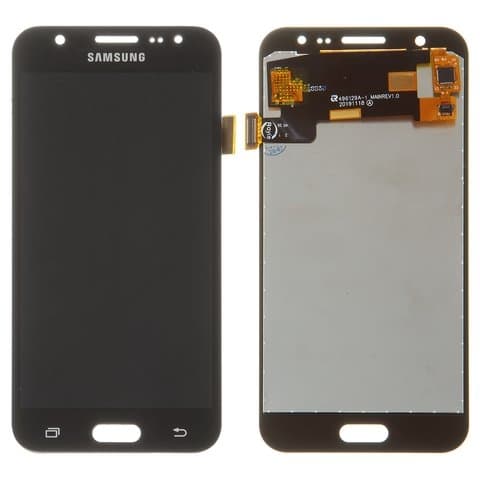 Дисплей Samsung SM-J500 Galaxy J5, чорний | з тачскріном | High Copy, IPS | дисплейный модуль, экран