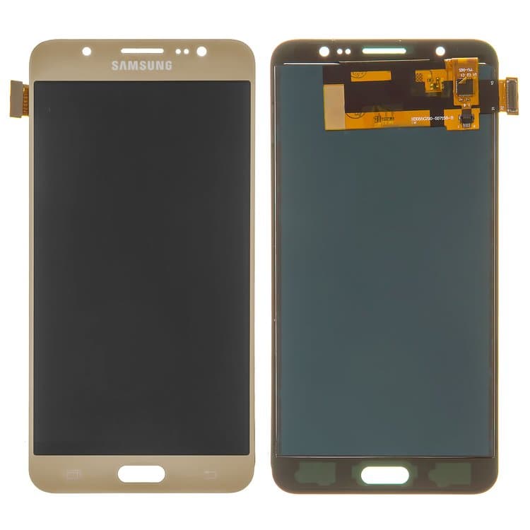 Дисплей Samsung SM-J710 Galaxy J7 (2016), золотистий | з тачскріном | High Copy, IPS | дисплейный модуль, экран