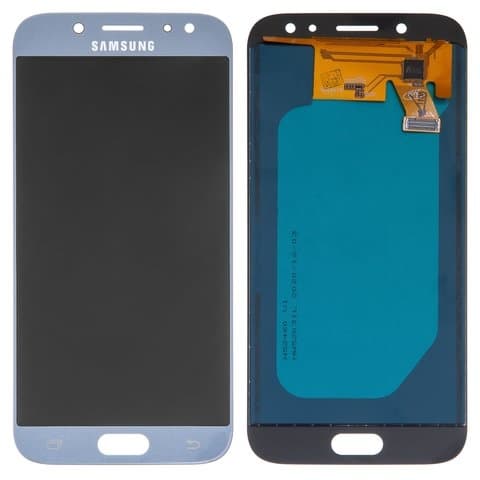 Дисплей Samsung SM-J530 Galaxy J5 (2017), голубой | с тачскрином | High Copy, IPS | дисплейный модуль, экран, монитор