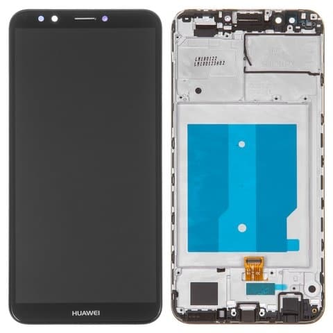 Дисплей Huawei Nova 2 Lite, Y7 (2018), Y7 Prime (2018), Y7 Pro (2018), чорний | з тачскріном | в передній панелі | High Copy | дисплейный модуль, экран