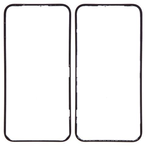 Рамка (основа) крепления дисплея Apple iPhone 11, черная, Original (PRC)