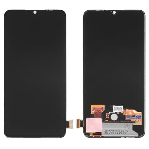 Дисплей Xiaomi Mi 9 Lite, Mi CC9, M1904F3BG, черный | с тачскрином | Original (реновация), AMOLED | дисплейный модуль, экран