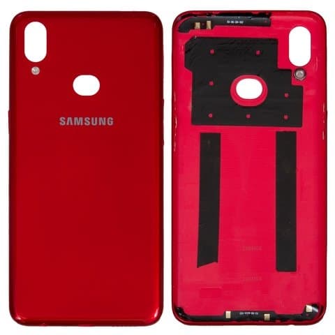 Задняя крышка Samsung SM-A107 Galaxy A10s, красная, Original (PRC) | корпус, панель аккумулятора, АКБ, батареи