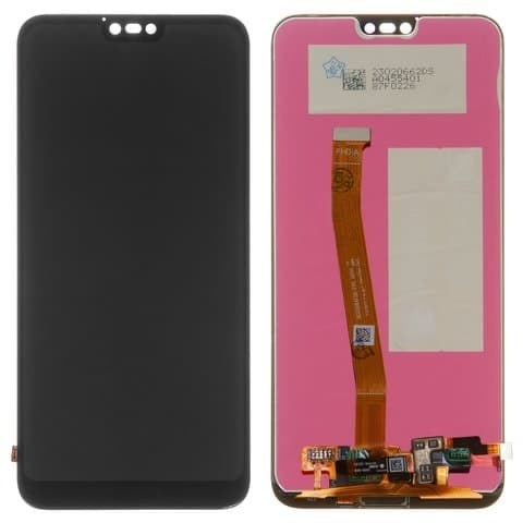 Дисплей Huawei Honor 10, COL-L29, COL-L29D, черный | с тачскрином | High Copy, со сканером (датчиком) отпечатка пальца (Touch ID) | дисплейный модуль, экран