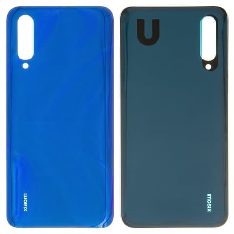 Задняя крышка Xiaomi Mi 9 Lite, M1904F3BG, синяя, Aurora Blue, Original (PRC) | корпус, панель аккумулятора, АКБ, батареи