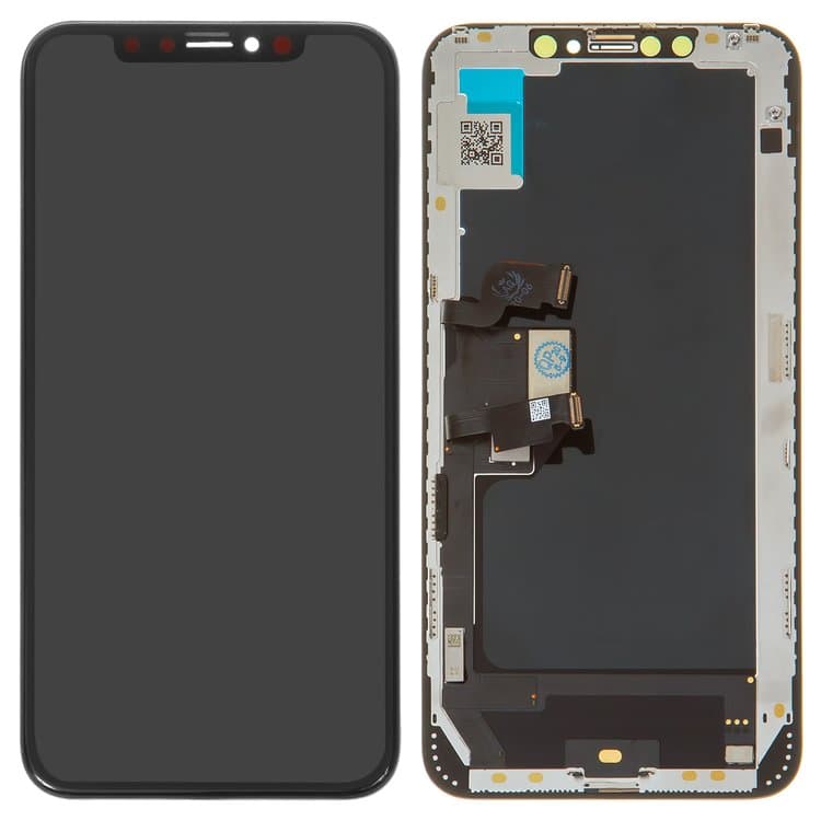 Дисплей Apple iPhone XS Max, черный | с тачскрином | High Copy, OLED | дисплейный модуль, экран, монитор