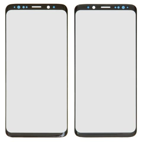 Стекло дисплея Samsung SM-G960 Galaxy S9, черное, с OCA-пленкой | стекло тачскрина