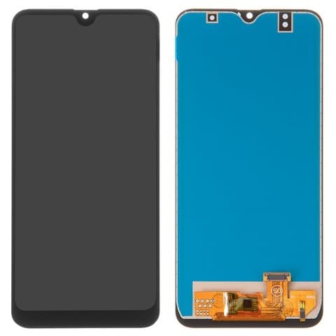 Дисплей Samsung SM-A307 Galaxy A30s, черный | с тачскрином | High Copy, IPS | дисплейный модуль, экран
