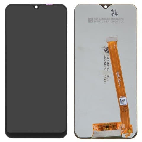 Дисплей Samsung SM-A202 Galaxy A20e, черный | с тачскрином | High Copy | дисплейный модуль, экран