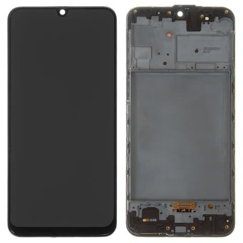 Дисплей Samsung SM-M315 Galaxy M31, черный | с тачскрином | с передней панелью | Original (PRC) | дисплейный модуль, экран