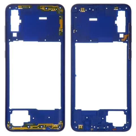 Средняя часть корпуса Samsung SM-A705 Galaxy A70, синяя, Original (PRC), (сердцевина, основа, станина, середина)
