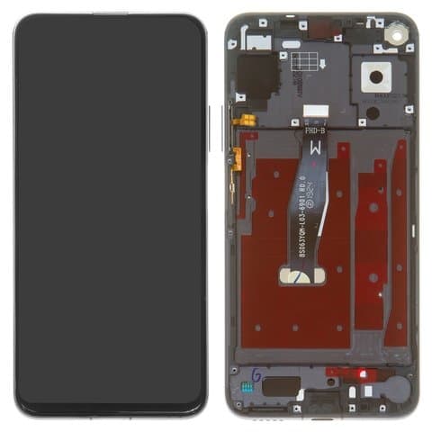 Дисплей Huawei Honor 20, Nova 5T, YAL-L21, черный | с тачскрином | с передней панелью | Original (PRC) | дисплейный модуль, экран, монитор