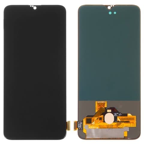 Дисплей OnePlus 6T, A6010, A6013, черный | с тачскрином | High Copy, OLED | дисплейный модуль, экран