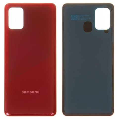 Задняя крышка Samsung SM-A315 Galaxy A31, красная, Prism Crush Red, Original (PRC) | корпус, панель аккумулятора, АКБ, батареи