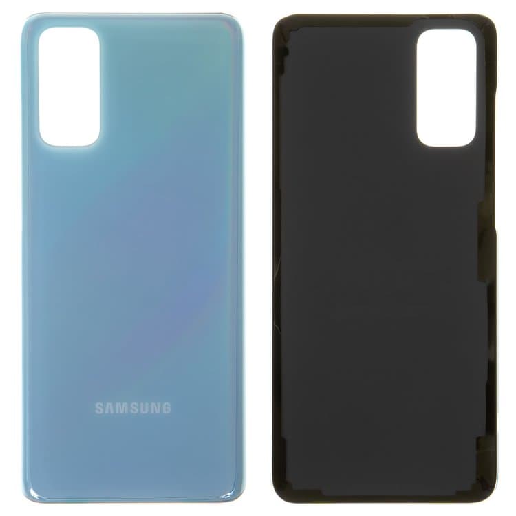 Задняя крышка Samsung SM-G980 Galaxy S20, голубая, синяя, Cloud Blue, Original (PRC) | корпус, панель аккумулятора, АКБ, батареи